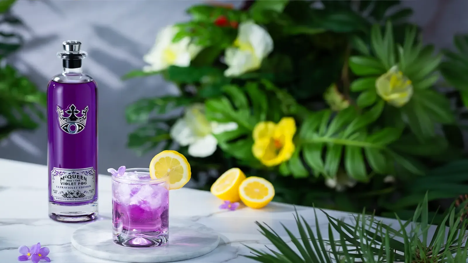 McQueen And The Violet Fog Ultraviolet Edition Gin